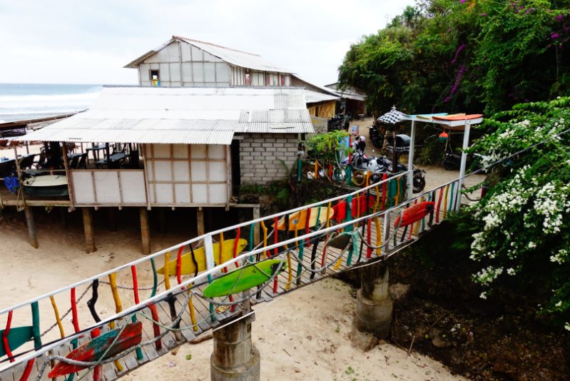 The place I'm staying at looks like it was built by drunk children